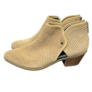 Adam Tucker by Me Too Leather Suede Booties Size 9 EUC